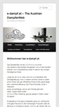 Mobile Screenshot of e-dampf.at